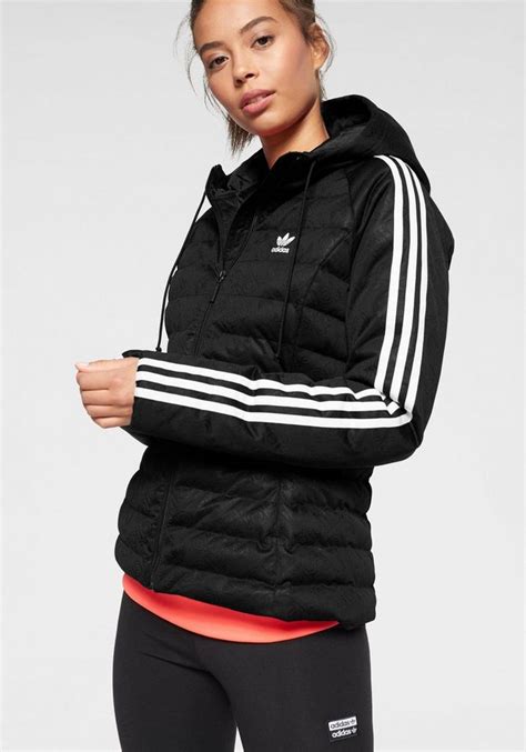 adidas originals steppjacke damen schwarz|Steppjacken & Gefütterte Jacken .